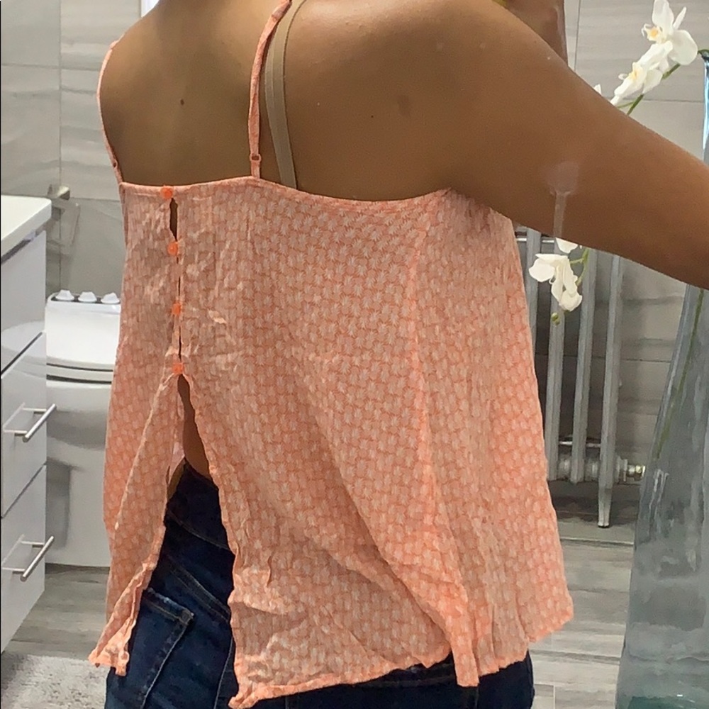 Pink blouse
